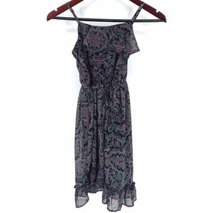 The Children's Place‎ Girls Dress Black Floral NWT